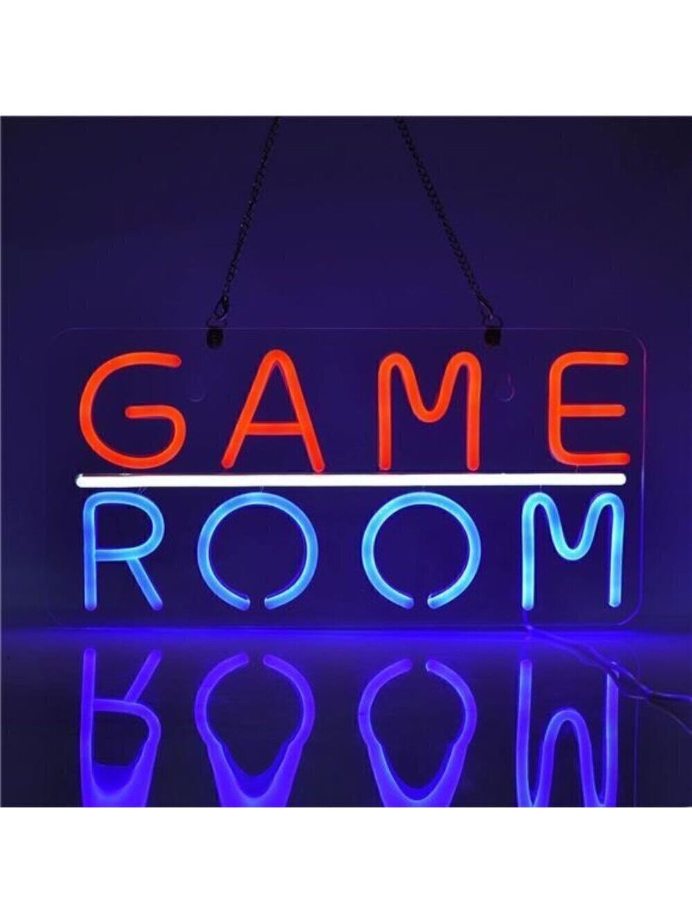GAME ROOM Neon Sign LED Zone Room Man Cave Bedroom Home Art Gaming Neon Light